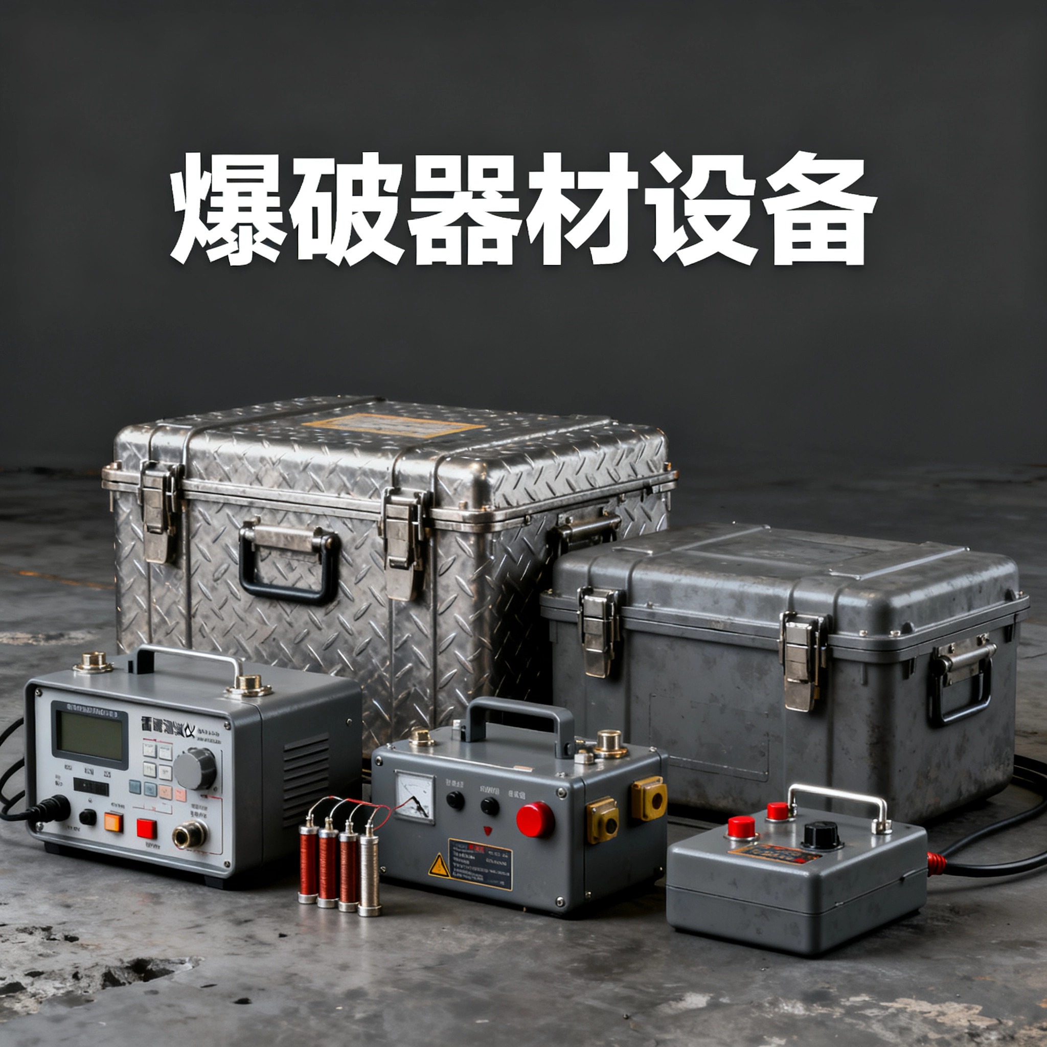 江汉爆破工程师的“兵器库”：常用器材一册通